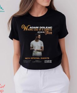 Adam Doleac Wrong Side Of A Sunrise 2024 Tour Shirt