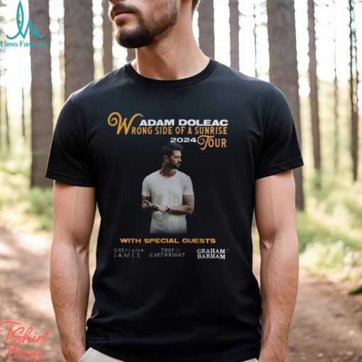 Adam Doleac Wrong Side Of A Sunrise 2024 Tour Shirt