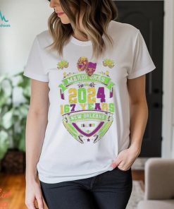 Adult Mardi Gras Vintage 2024 Tee Shirt