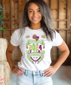 Adult Mardi Gras Vintage 2024 Tee Shirt