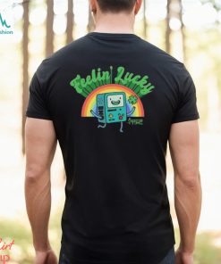 Adventure time mad engine feelin’ lucky st. paddy’s day graphic 2024 shirt