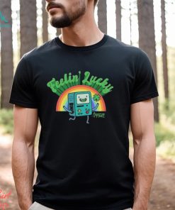 Adventure time mad engine feelin’ lucky st. paddy’s day graphic 2024 shirt