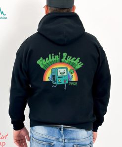 Adventure time mad engine feelin’ lucky st. paddy’s day graphic 2024 shirt