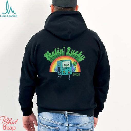 Adventure time mad engine feelin’ lucky st. paddy’s day graphic 2024 shirt