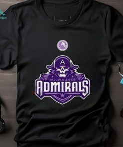 Ahl Milwaukee Admirals Black Hockey Fights 2024 Shirt