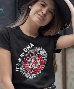 Alabama Crimson It’s In My DNA Fingerprint Shirt