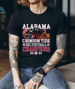 Alabama Crimson Tide Big Al Mascot 2023 SEC Football Champions Shirt