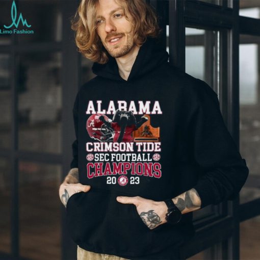 Alabama Crimson Tide Big Al Mascot 2023 SEC Football Champions Shirt