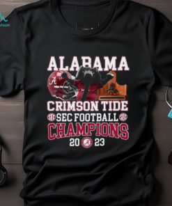 Alabama Crimson Tide Big Al Mascot 2023 SEC Football Champions Shirt