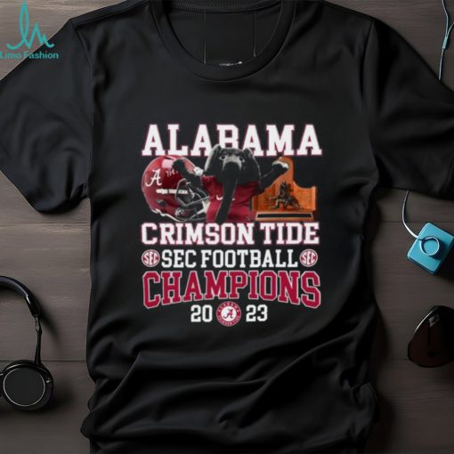 Alabama Crimson Tide Big Al Mascot 2023 SEC Football Champions Shirt