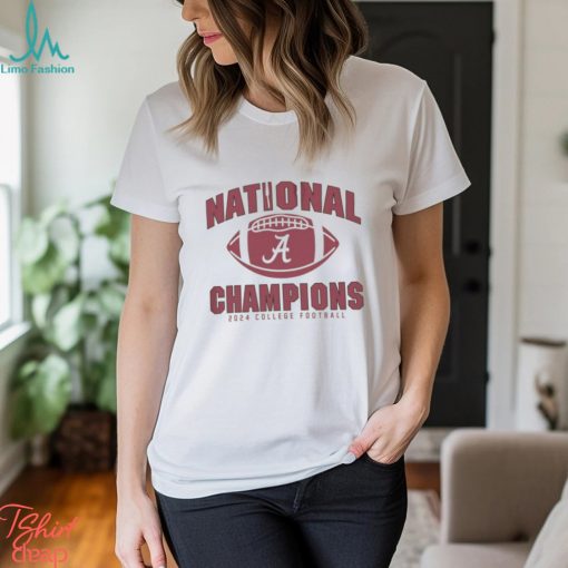 Alabama Crimson Tide College Football Playoff 2024 National Champions T Shirt