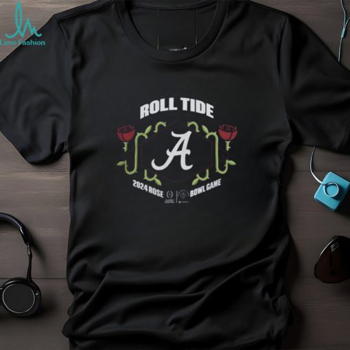 Alabama Crimson Tide College Football Playoff 2024 Rose Bowl T Shirt