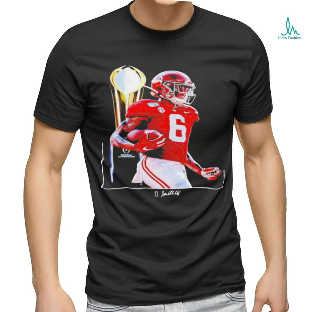 Alabama Crimson Tide DeVonta Smith National Championship trophy shirt Alabama Crimson Tide DeVonta Smith National Championship trophy shirt