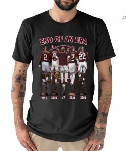 Alabama Crimson Tide End Of An Era T Shirt
