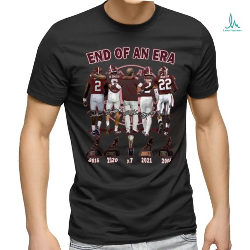 Alabama Crimson Tide End Of An Era T Shirt