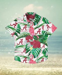 Alabama Crimson Tide Flamingo Hawaiian Shirt