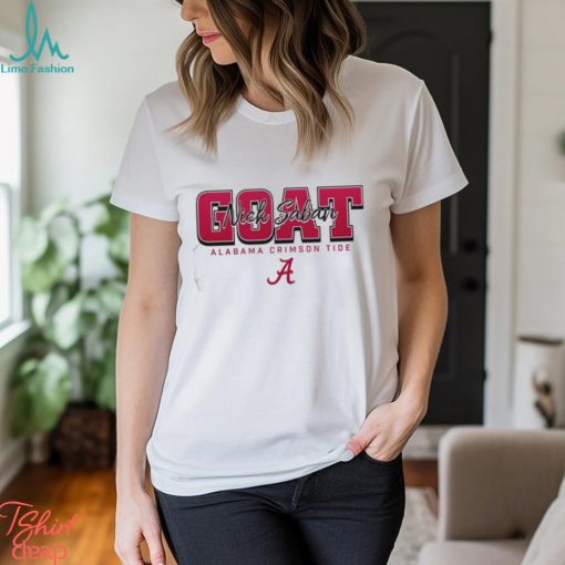 Alabama Crimson Tide GOAT Nick Saban 17 Season At Alabama The Greatest Coach Of The Time Shirt