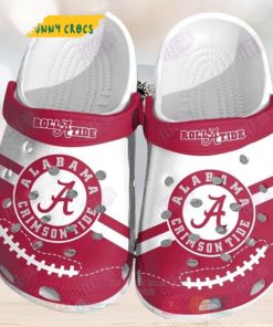 Alabama Crimson Tide Red White Ncaa Crocs