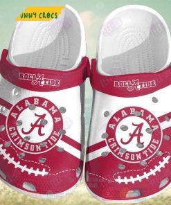 Alabama Crimson Tide Red White Ncaa Crocs