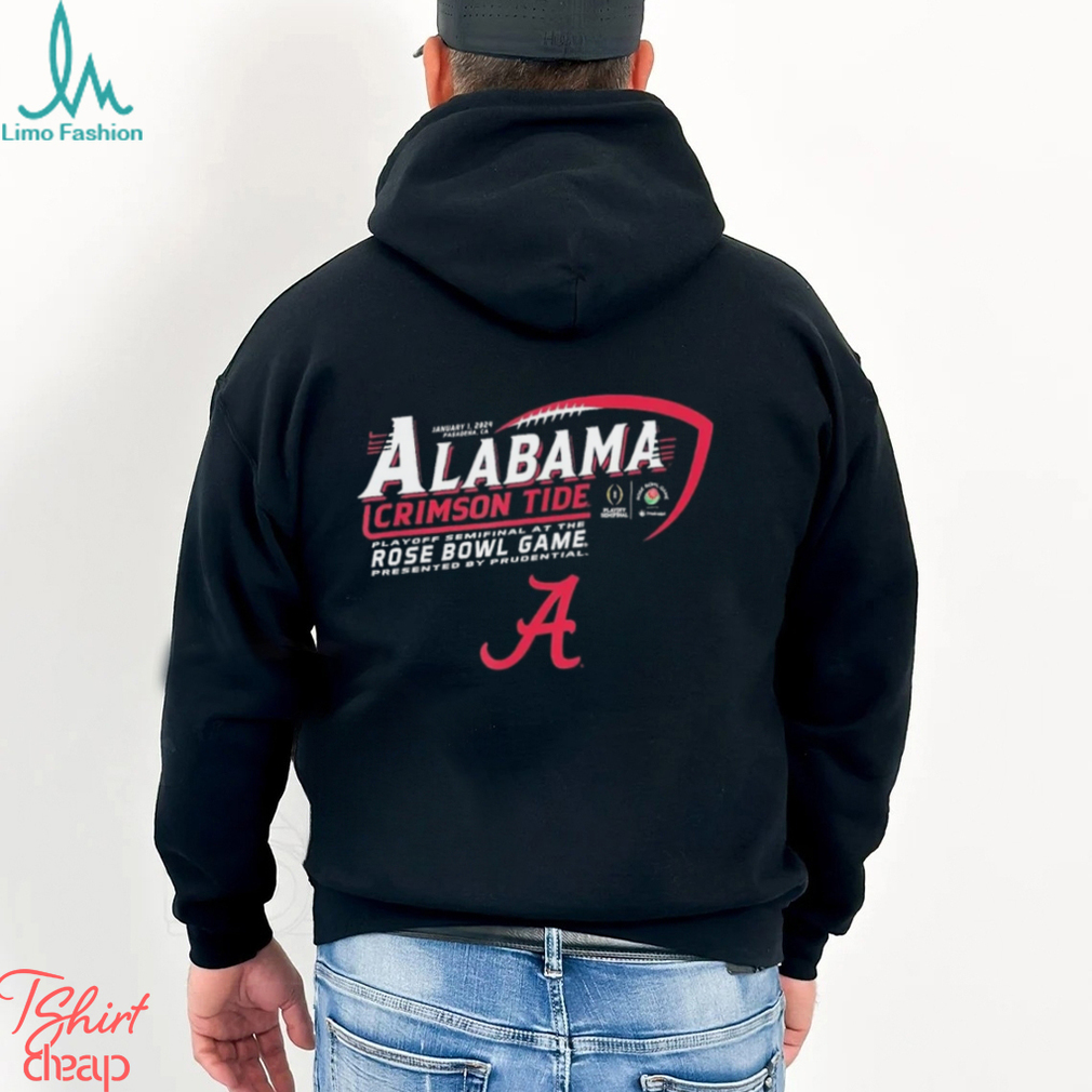 Alabama Crimson Tide Rose Bowl 2024 CFP Semi Football Semifinal T Shirt Alabama Crimson Tide Rose Bowl 2024 CFP Semi Football Semifinal T Shirt