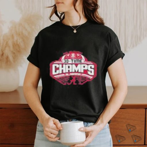 Alabama Crimson Tide SEC Champs 2023 Football 30 tim T Shirt