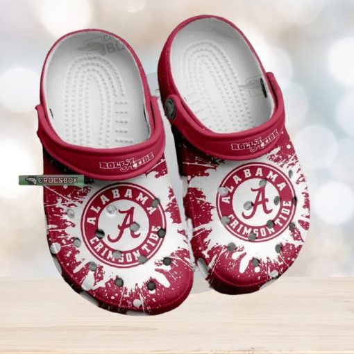 Alabama Crimson Tide Tie Dye Crocs