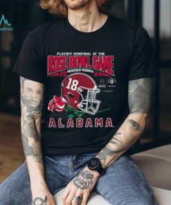 Alabama Rose Bowl 2024 CFP Semi Football Arched T Shirt