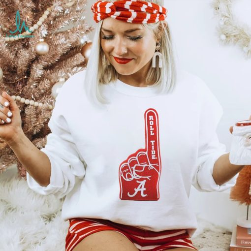 Alabama crimson tide foam hand #1 shirt