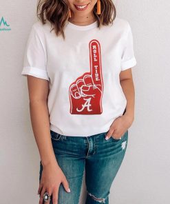 Alabama crimson tide foam hand #1 shirt, hoodie, sweater, long sleeve and tank top Alabama crimson tide foam hand #1 shirt