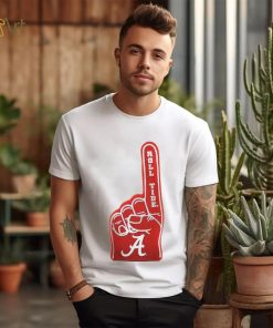 Alabama crimson tide foam hand #1 shirt, hoodie, sweater, long sleeve and tank top Alabama crimson tide foam hand #1 shirt