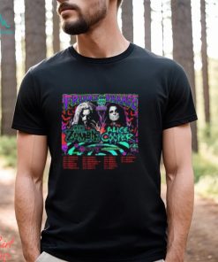 Alice Cooper And Rob Zombie Are Back Together For The Freaks On Parade 2024 Tour With Special Guests Ministry And Filter Schedule Lists Merchandise T Shirt