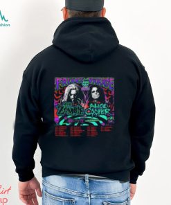 Alice Cooper And Rob Zombie Are Back Together For The Freaks On Parade 2024 Tour With Special Guests Ministry And Filter Schedule Lists Merchandise T Shirt
