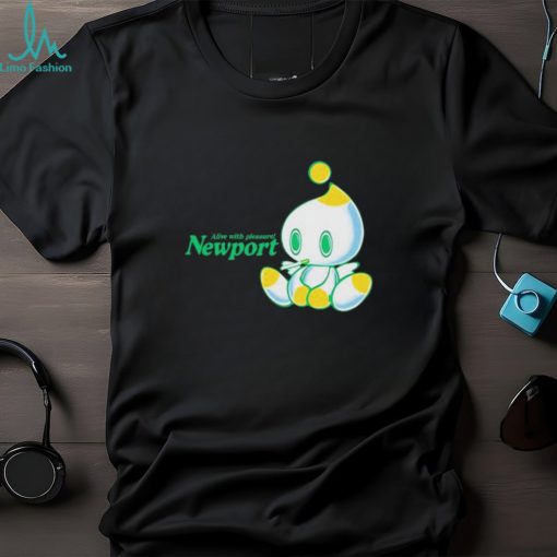 Alive With Pleasure Newport Mamono World t shirt