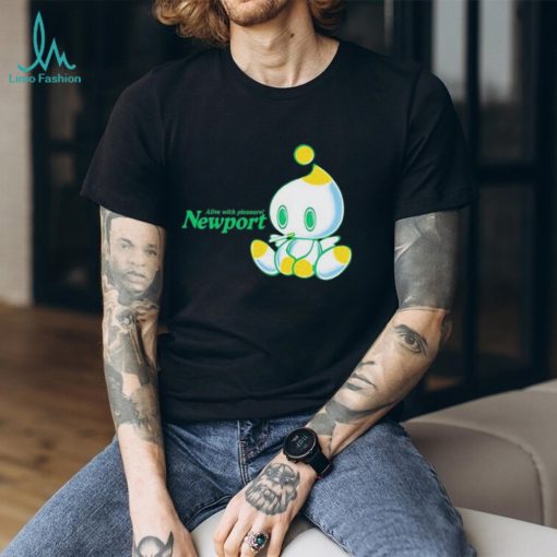 Alive With Pleasure Newport Mamono World t shirt