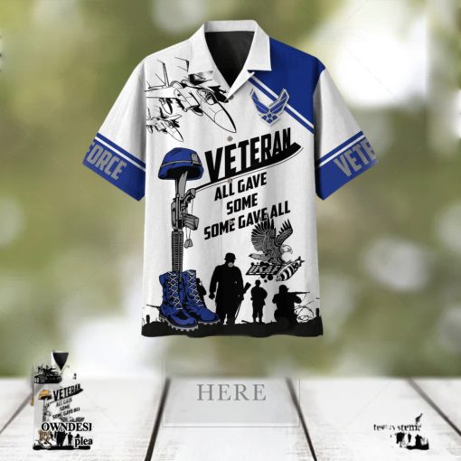 All Gave Some Some Gave All Veteran Multiservice MH Classic Full Printing Hawaiian Shirt