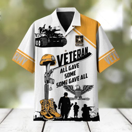 All Gave Some Some Gave All Veteran Multiservice MH Classic Full Printing Hawaiian Shirts