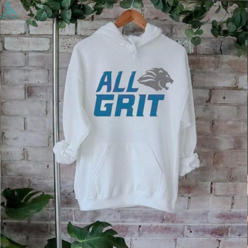 All Grit Detroit Lion Mascot Football logo 2024 shirt