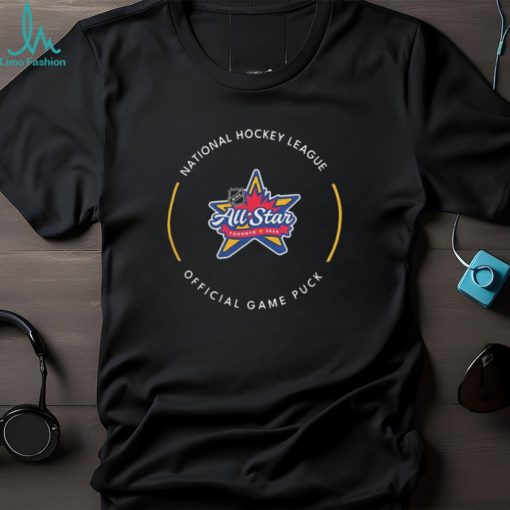 All Star Toronto 2024 National Hockey League Official Game Puck t shirt