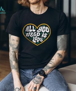 All You Need Is Love Packers Shirt Sweatshirt Hoodie Mens Womens Green Bay Packers Jordan Love Funny Tshirt