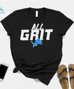 All grit Detroit Lions football logo gift shirt