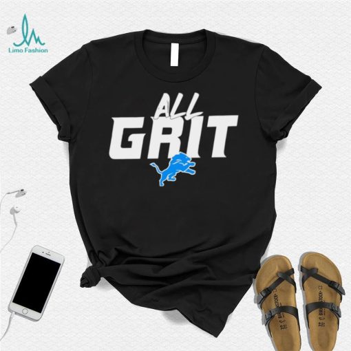 All grit Detroit Lions football logo gift shirt