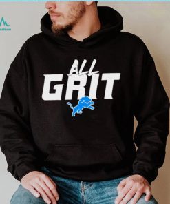 All grit Detroit Lions football logo gift shirt