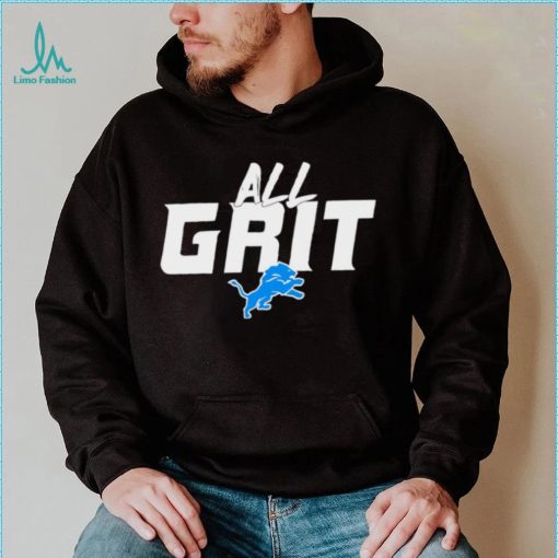 All grit Detroit Lions football logo gift shirt
