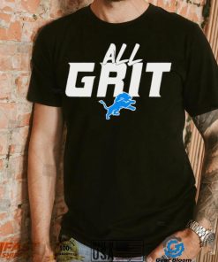 All grit Detroit Lions football logo gift shirt