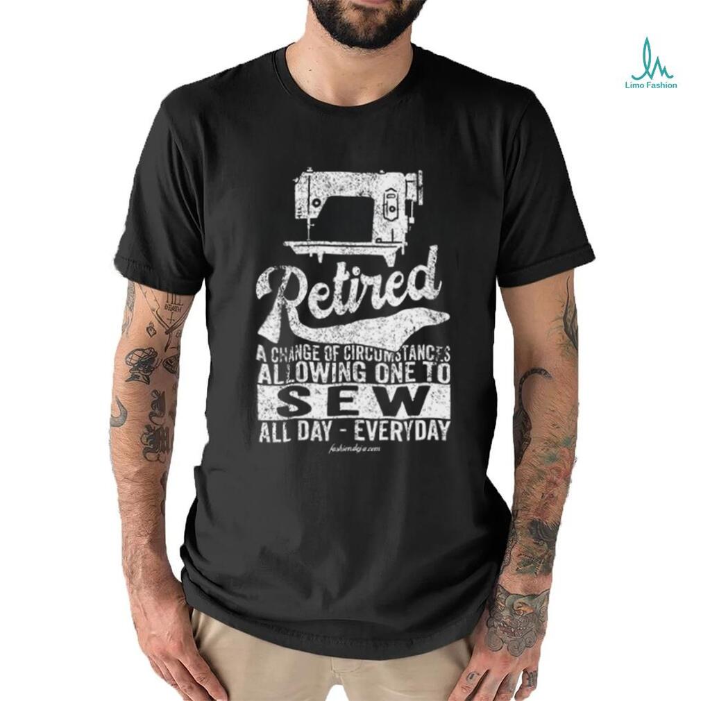 Allowing One To Sew All Day Classic T Shirt Allowing One To Sew All Day Classic T Shirt