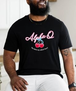 Alpha Q Cherry Heart i You Have My Whole Beat shirt