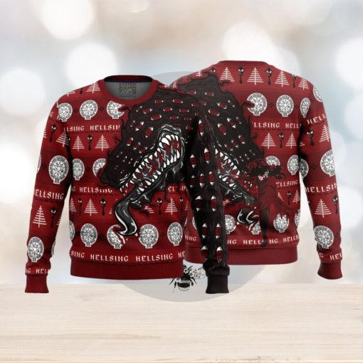 Alucard Restraint Release Hellsing Ugly Christmas Sweater