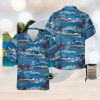 US Army Sikorsky UH 60M Blackhawk Summer Beach Gift 3D Hawaiian Shirt