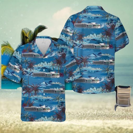 AmaWaterways AmaBella Aloha Hawaiian Shirt Beach Gift Short Sleeve Shirt