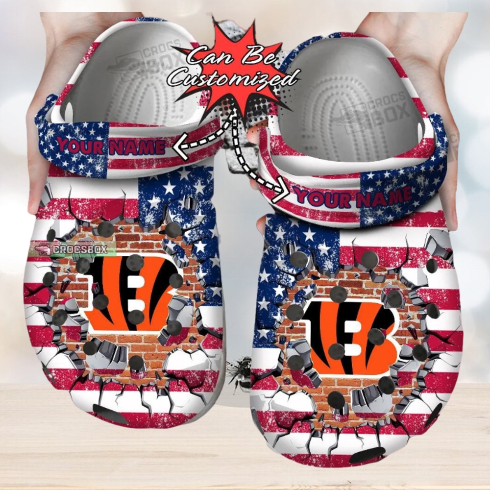 American Football Bengals Crocs Shoes American Football Bengals Crocs Shoes